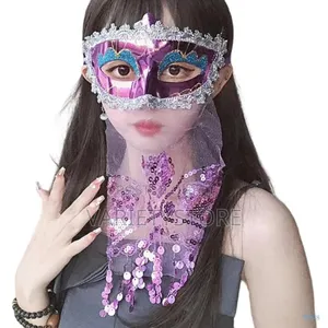 Sexy Lady Dance Party Veil Mask