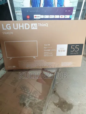 Lg 55" Inch Smart Uhd 4k Ai Thinq Satellite Tv