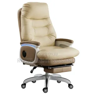 Executive Office Chair With Side Speaker and Armrest RGB Display