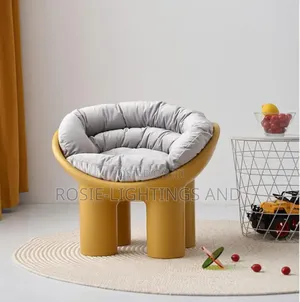 Roly Poly Elephant Leg Design Lesiure Chair With Cushion