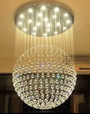 Led Living Room and Dining Raindrop Chandelier Light.