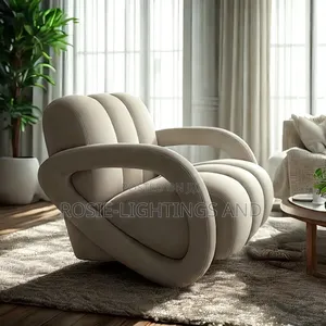 Modern Single Fabric Lazy Sofa Chair