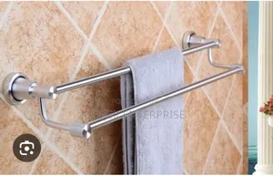 Double Towel Rack