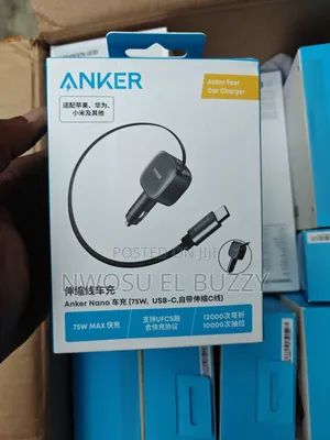 Anker Usb-C Car Charger 75w Max