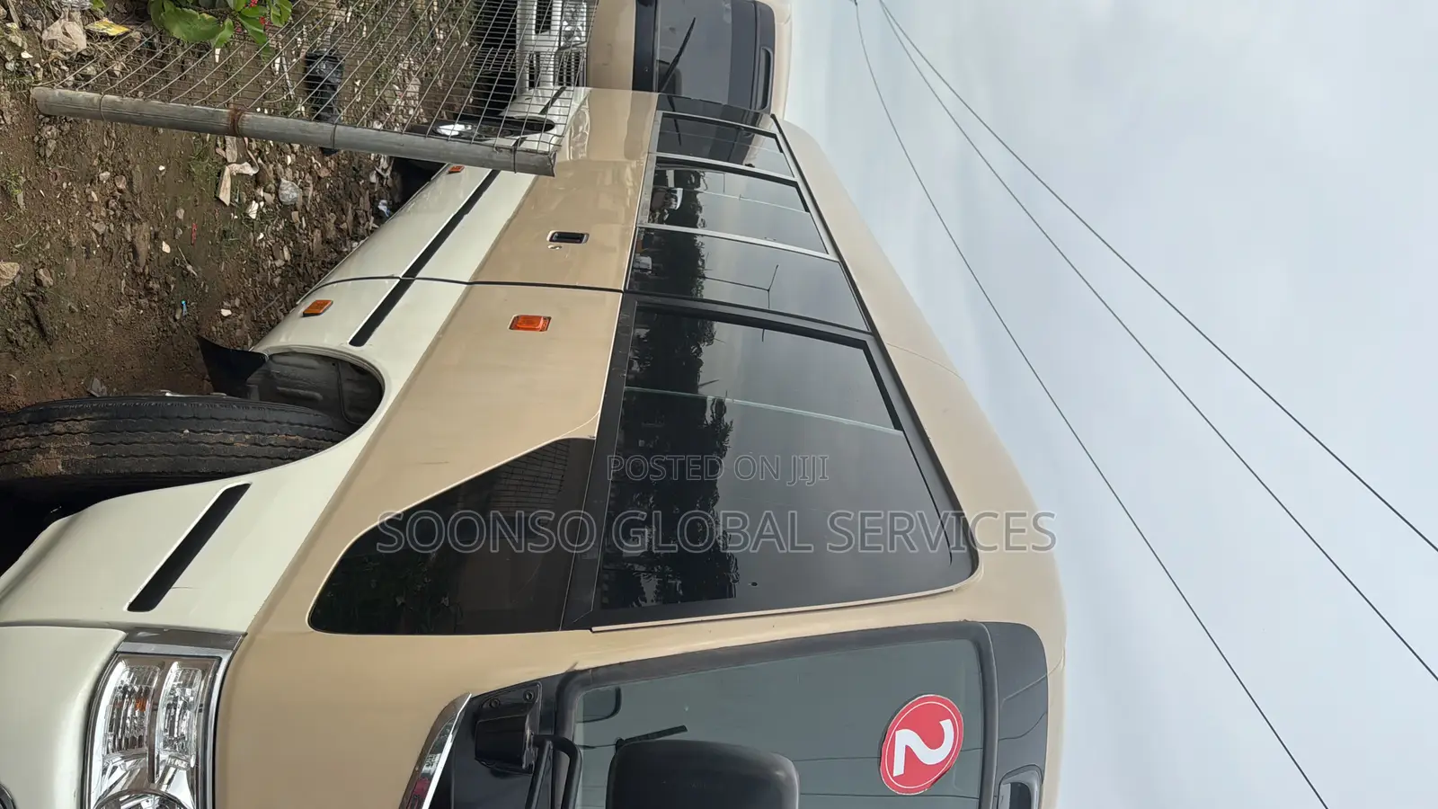Toyota Coaster 2017 Brown