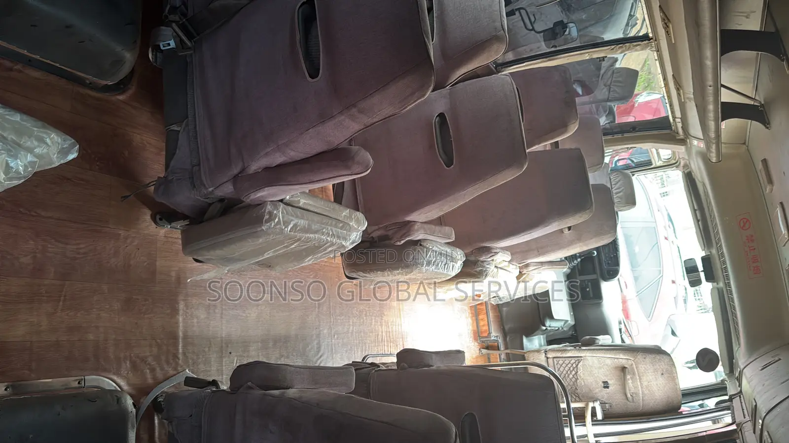 Toyota Coaster 2017 Brown