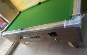 Marble Snooker Board With Coin And Accessories