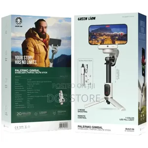 Green Lion Palermo Gimbal Stabilizer Tripod Stand With Remotecontrol