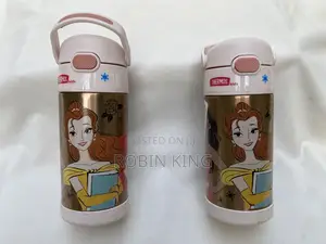 Thermos 355ml Kids Steel Insulated Straw Bottle