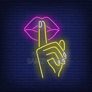 Vibrant Indoor Neon Signage
