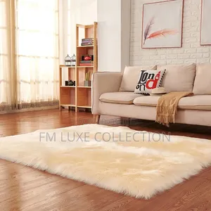 Luxury Fur Center Rug