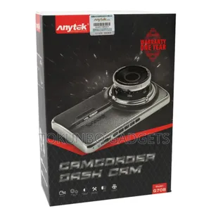 Anytek G70b 1080p Dual-Camera Dash Cam