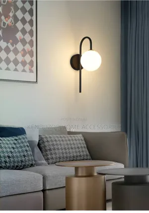 Black or Gold Stunning Simple Led Wall Lamp