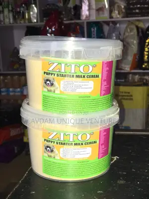 Zito Puppy Starter Milk Cereal – Nutritious Weaning Food for Puppies