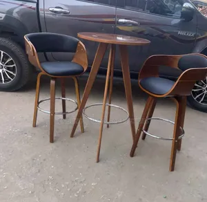 2 Chairs and 1table for Hotel Bar Living Room