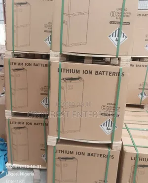 Blue Carbon Lithium Ion Battery 15kwh\48v Available Brand New