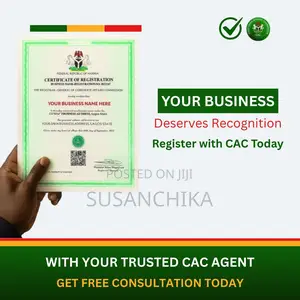 Business Name Registration, Trademarks, Nafdac, Scuml