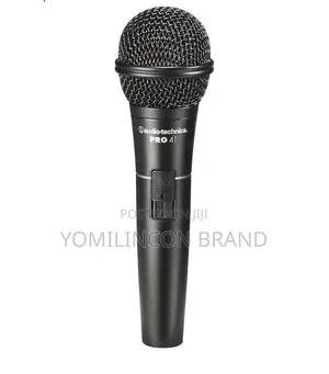 Audio-Technica Pro41 Cardioid Dynamic Handheld Microphone Black