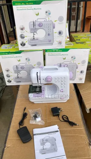 Multifunctional Battery-Operated Electric Sewing Machine