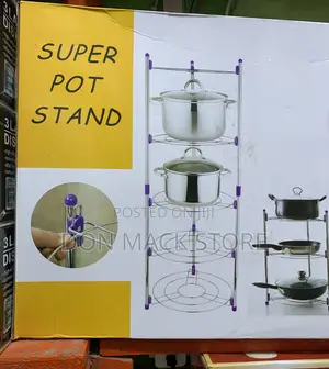 Storage Pot Rack
