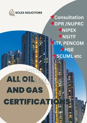 Oil and Gas Certifications