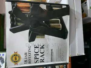 18 Jar Rotating Spices Rack