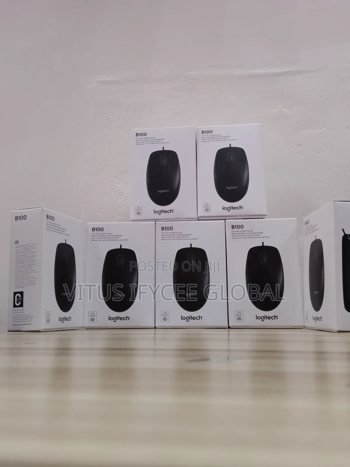 Logitech B100 Wired Mouse
