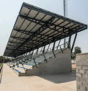 Small Stadium Steel Fabrication and Construction