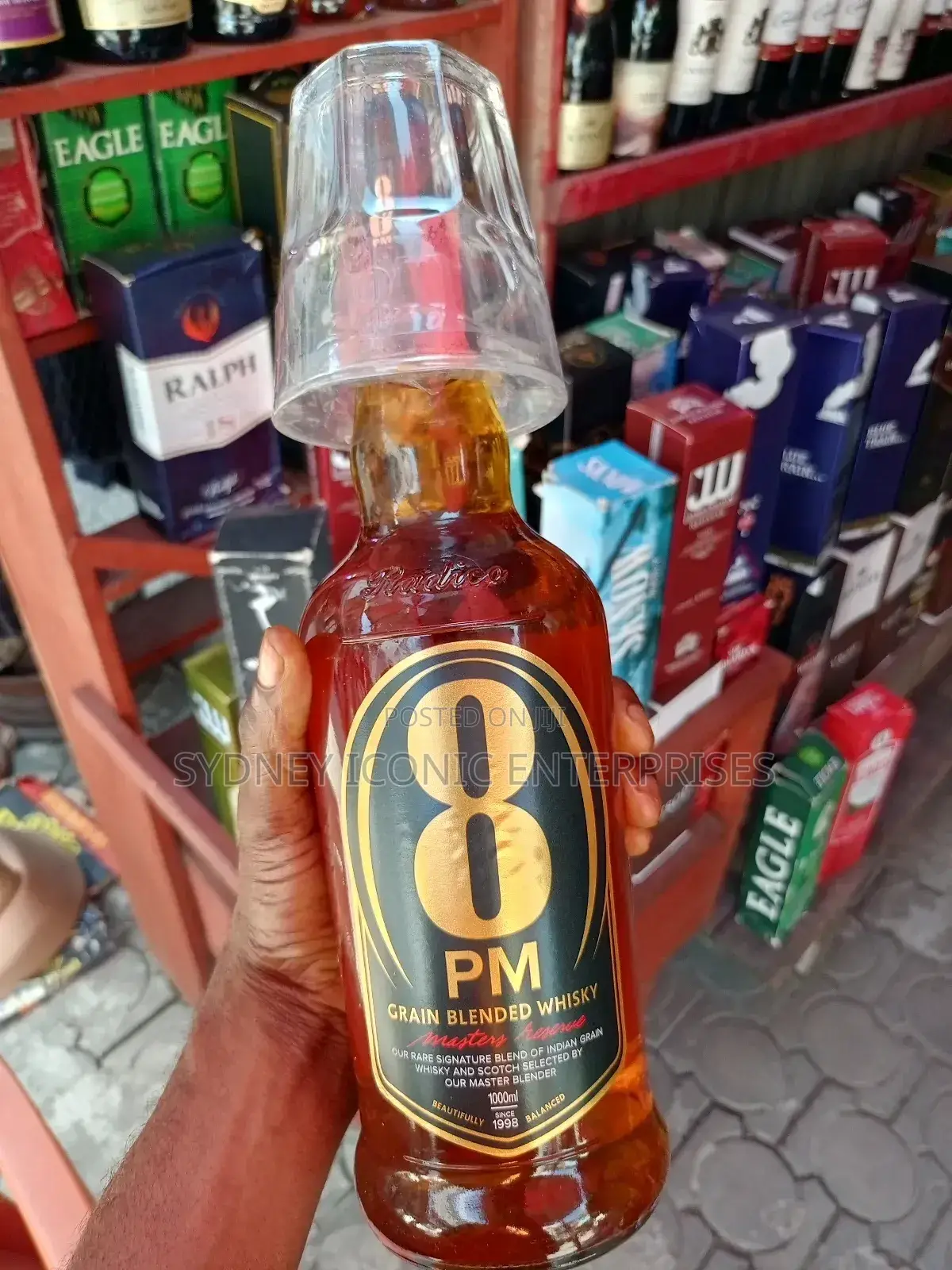 8pm Grain Blended Whiskey