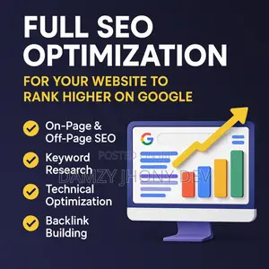 I'll Do Full Seo Optimization for Your Website to Boost Google Ranking