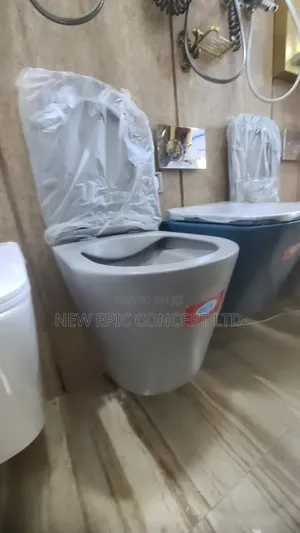 High Quality Grey Wall Hung Toilet