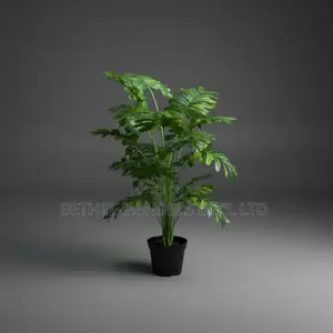 Artificial Philodendron Selloum 72cm – Light Green Faux Plant