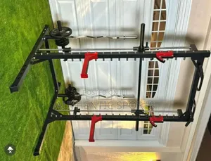 Cage Power Rack With Olympic Bar, 40kg Plate