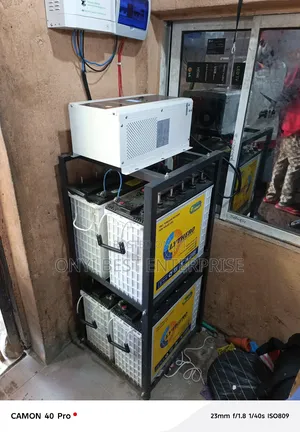 Complete Installation 4 Pic's of Tubular Battery and 5kva 3.5kva 24v