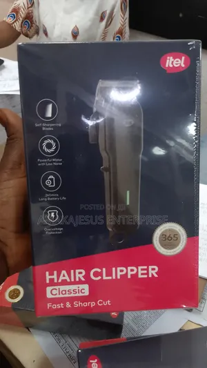 Itel Rechargeable Hair Clipper With Long Lasting Battery Ihc-31