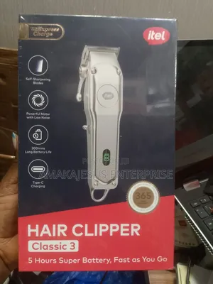 Itel Rechargeable Hair Clippers Last Battery-Cordless Type-C-Ihc-35