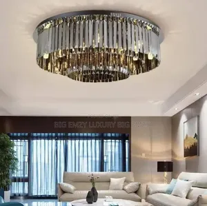 Living Room Crystal Ceiling Chandelier Lights.