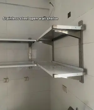 Stainless Steel Wall Shelves Available In 3,4,5ft