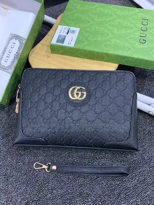 Gucci Quality Luxury Men Genuine Leather Purse