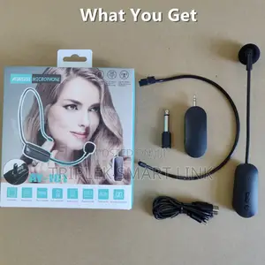 Rechargeable Ay-101 Wireless Microphone Interview Teaching Mic