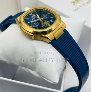 Matturi Rubber Strap Waterproof Watch