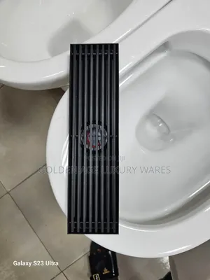 Original Matte Black 30cm Linear Floor Drain
