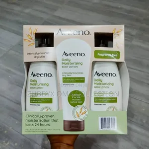 Aveeno Naturals Daily Moisturizing Lotion, 18oz Pump (Pack of 2)
