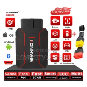 Konnwei Maxobd Car Obd Scanner With Obd 2 Cable Tool Bluetooth Scanner