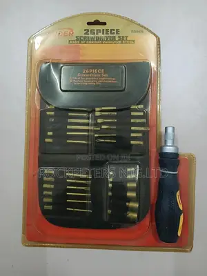 Raider Rds026 26pc Screw Driver Set
