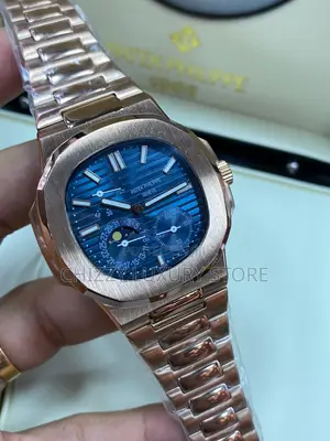 Patek Philippe Quality Luxury Men Chain Strap Wristwatch