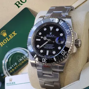 Rolex Quality Luxury Men Chain Strap Wristwatch