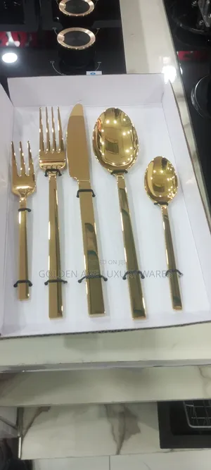 Gold Color High Quality Stainless Steel Cutlery