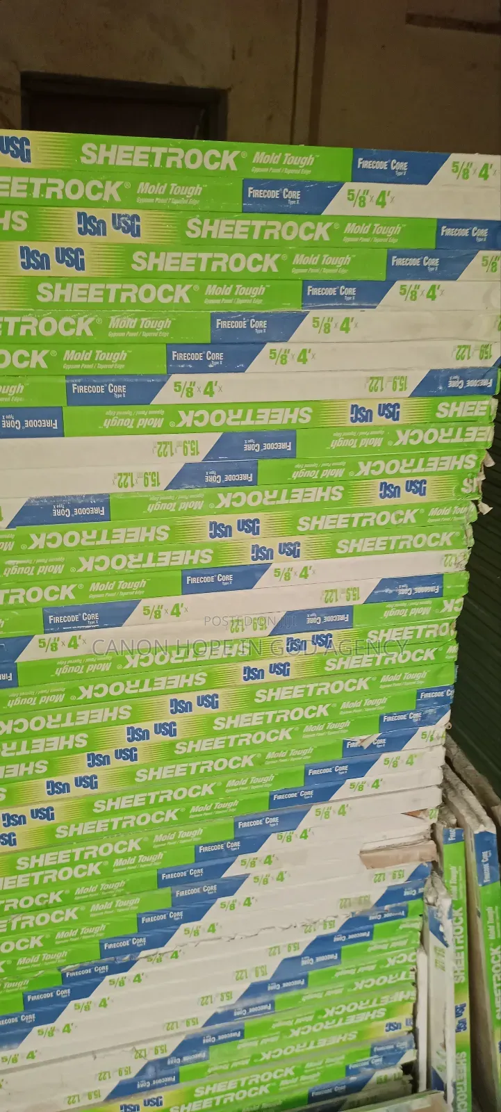 Sheetrock Waterproof And Fireproof Usg Board