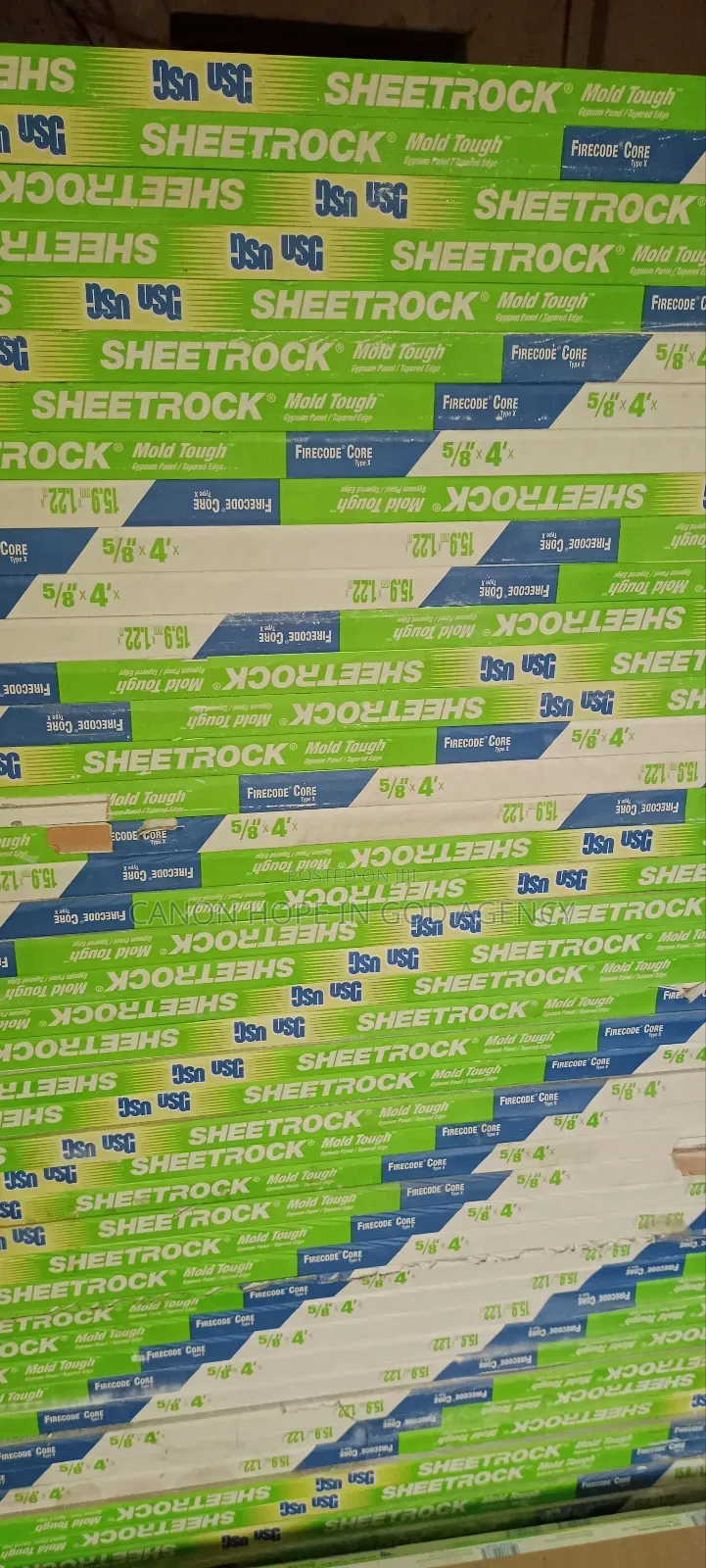 Sheetrock Waterproof And Fireproof Usg Board
